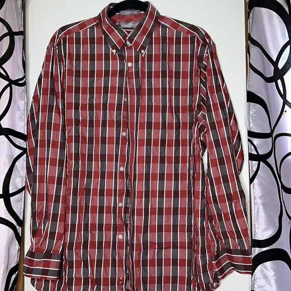 Daniel Cremieux signature collection 100% cotton long sleeve button down shirt - Picture 2 of 10